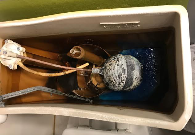Corroded toilet tank not flushing properly in Rochester, MN